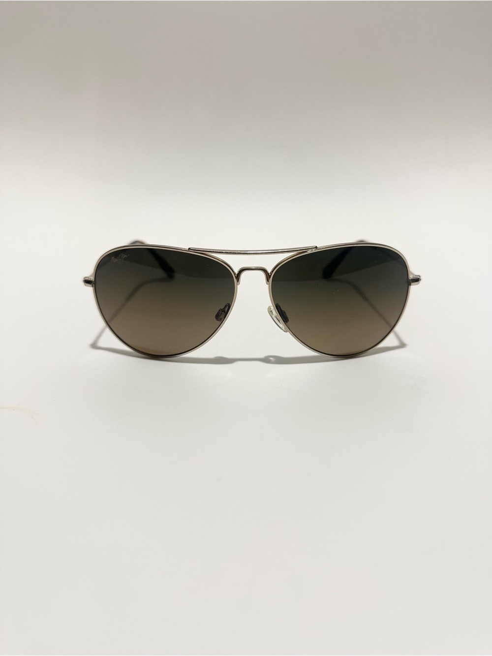 Maui Jim Mavericks MJ264-16 Polarized Aviator Sunglasses - Picture 2 of 10